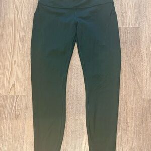 Lululemon Wunder Train Leggings w/pockets- Legacy Green - 10 - 25” inseam